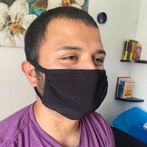 Black face masks 2 for 15